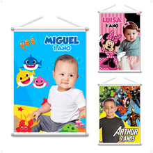 Banner Festa Infantil Personalizado -50x70cm