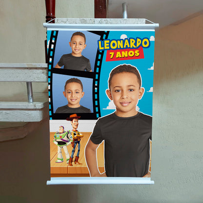 Banner Festa Infantil Personalizado -50x70cm
