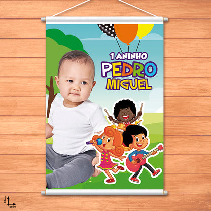 Banner Festa Infantil Personalizado -50x70cm