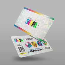 Cartão de Visita com Laminação Holográfica