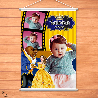 Banner Festa Infantil Personalizado -50x70cm