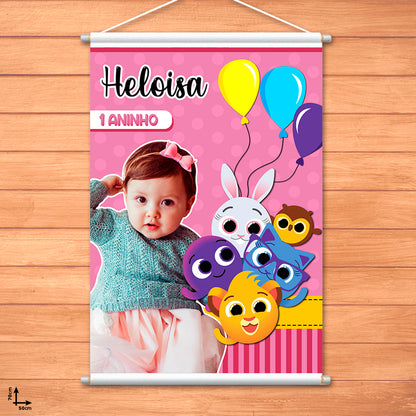 Banner Festa Infantil Personalizado -50x70cm