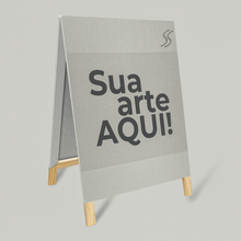 Cavalete de Madeira Personalizado