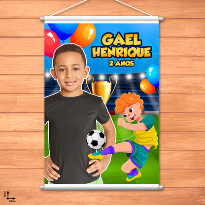Banner Festa Infantil Personalizado -50x70cm