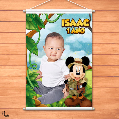 Banner Festa Infantil Personalizado -50x70cm