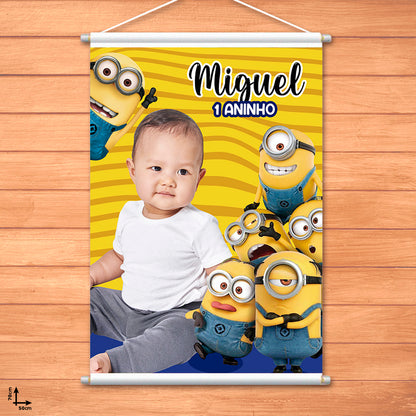 Banner Festa Infantil Personalizado -50x70cm