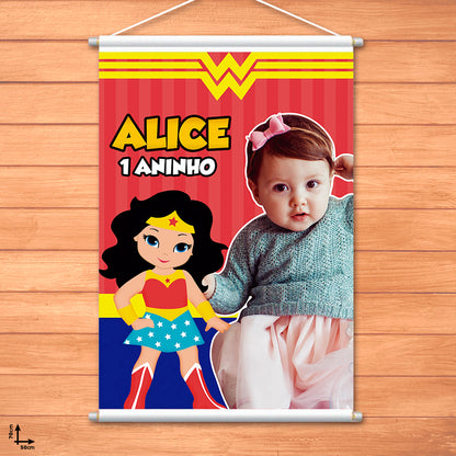 Banner Festa Infantil Personalizado -50x70cm