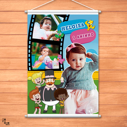 Banner Festa Infantil Personalizado -50x70cm