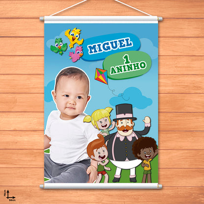 Banner Festa Infantil Personalizado -50x70cm