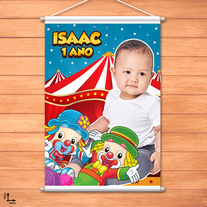 Banner Festa Infantil Personalizado -50x70cm