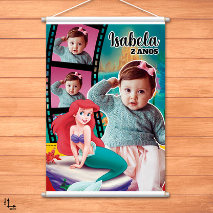Banner Festa Infantil Personalizado -50x70cm