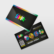 Cartão de Visita com Verniz Total Frente e Verso