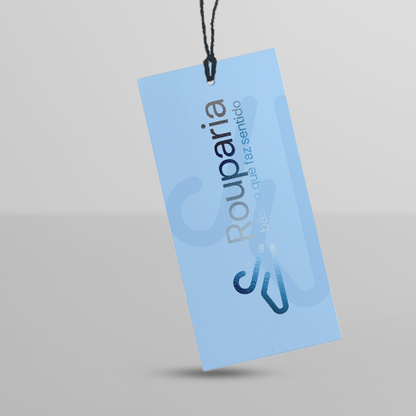 Tag Personalizada - Laminação Fosca e Verniz Localizado