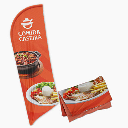 Wind Banner Kit Completo