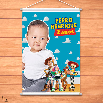 Banner Festa Infantil Personalizado -50x70cm