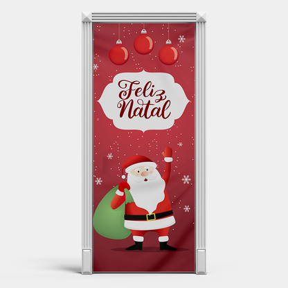 Capa Para Porta de Natal Decorativa