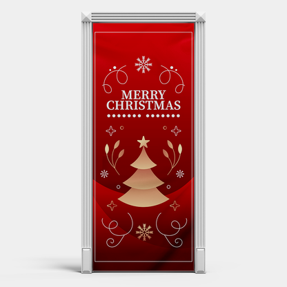Capa Para Porta de Natal Decorativa