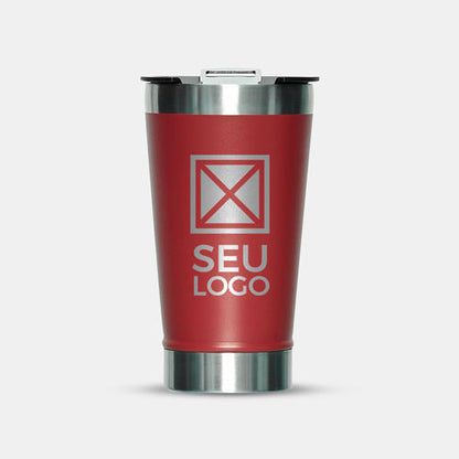 Copo Térmico com Tampa e Abridor