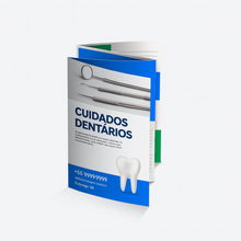 Folder 3 Dobras Couché Brilho 90g