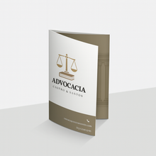 Folder 2 Dobras Couché Brilho 90g