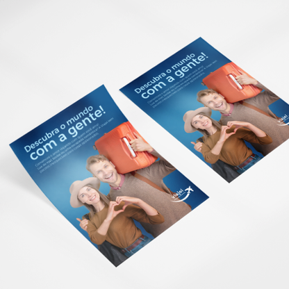 Folheto Couché Brilho 115g