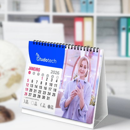 Calendário de Mesa Personalizado