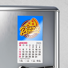Ímã de Geladeira com Calendário 2026