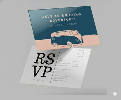 Postal - Verniz Total Frente