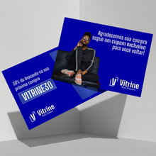 Postal com Verniz Localizado