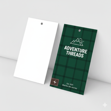 Tag Personalizada - Verniz Total Frente - 4x0 (Impressão colorida Frente)